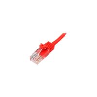 StarTech Cat5e Ethernet Cable 6 ft Red - Cat 5e Snagless Patch Cable - 45PATCH6RD