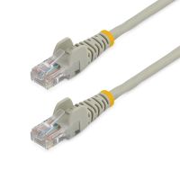 StarTech Cat5e Patch Cable with Snagless RJ45 Connectors - 7 ft, Gray - 45PATCH7GR