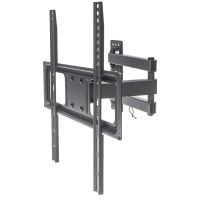 MANHATTAN - STRATEGIC 461320 Universal LCD Full-Motion Wall Mount for 32-55" Flat-Panel Curved TV  