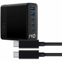 4XEM 4X140WCHRGKIT10B LAPTOP CHARGER WITH 140W GAN