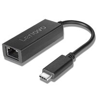 LENOVO 4X90S91831 System Cable USB-C Male Ethernet Female Black Networking Adapter