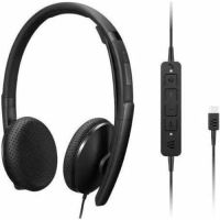 Lenovo 4XD1M45626 VoIP Wired Headset for Teams System - Black