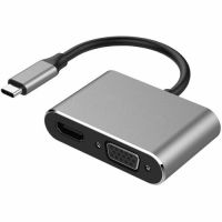 4XEM 4XUSBCHUB05 - docking station - USB-C - VGA, HDMI
