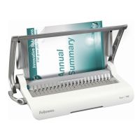 FELLOWES 5006501 Comb Binding Machine Star+ 12" 225 Sheets Manual Punch Bind  