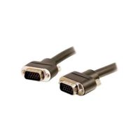 C2G Select Series 6ft VGA Video Cable with Low Profile Connectors - In-Wall CMG-Rated - M/M - 50212