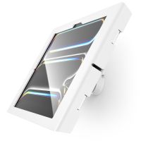 COMPULOCKS 505W13PAPX4W iPad Pro M4 13" 2024 Tilting Wall Mount Secure Kiosk White  