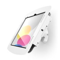 COMPULOCKS 505W209IPDSW iPad 10th-11th Gen A16 Space Enclosure Bow Tilting Wall Mount White  