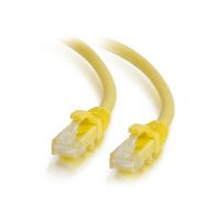C2G 50758 50ft CAT6A Snagless UTP Ethernet Cable Yellow Future Proof 10G  