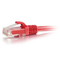 C2G 50815 Patch Cable UTP Male RJ45 to Male RJ45 CAT6A Snagless 35ft Red  