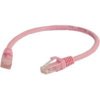 C2G 35FT CAT6A SNAGLESS UNSHIELDED (UTP) NETWORK PATCH ETHERNET CABLE-PINK - 35 - 50871
