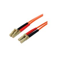 StarTech 1m Fiber Optic Cable - Multimode Duplex 50/125 - LSZH - LC/LC - 50FIBLCLC1