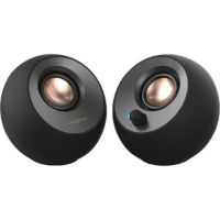 Creative Labs Pebble V2 USB Type-C Powered Desktop Speakers (Black) - 51MF1695AA000