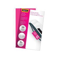 Fellowes 52058 Business Card Laminating Pouches 10Mil