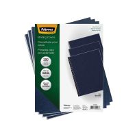 Fellowes 52098 Expressions Linen Navy Letter Binding Covers