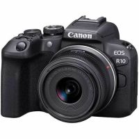 Canon 5331C079 EOS R10 Mirrorless Camera with 18-45mm Lens Content Creator Kit