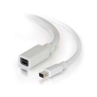 C2G 54415 10FT MINI DISPLAYPORT CABLE M/F WH