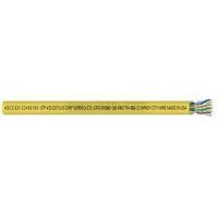 Windy City Wire Cat6A Plenum Ethernet Yellow Unshielded 1000ft Cable| 5566030