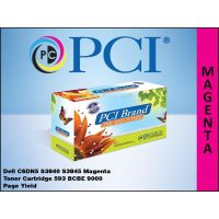 PCI 593-BCBE-PCI Dell 593-BCBE BBZZ C6DN5 M9TTM JP1YT YFMKW Extra High Yield Magenta Toner