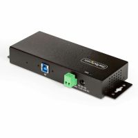 StarTech 7-Port Managed USB 5Gbps Hub, Heavy Duty Metal Industrial Housing, ESD/Surge Protection, Mountable, TAA - 5G7AINDRM-USB-A-HUB