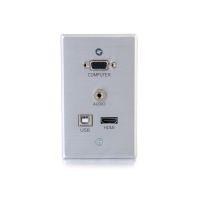 C2G 60171 Single All VGA 3.5mm RapidRun Male Female HDMI USB Dongle