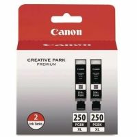 Canon USA 6432B004 PGI-250 XL Pigment Black Ink Tanks