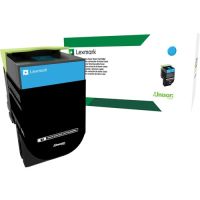 Lexmark 70C1HC0 Cyan High Yield Toner Cartridge