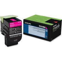 Lexmark 701HM - High Yield - magenta - original - toner cartridge - LCCP, LRP