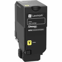 Lexmark 71C00YG CS/X73X Yellow Return 5K Cartridge  