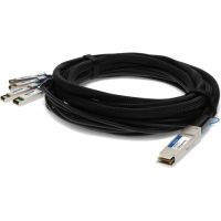 AddOn 721064-B21-AO 40GBase-CU QSFP+ to 4xSFP+ 3M HP TAA