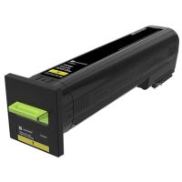 Lexmark 72K0X40 YELLOW TONER CARTRIDGE FOR     