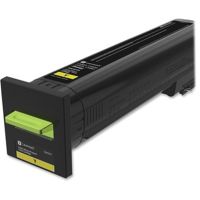 Lexmark 72K10Y0 - yellow - original - toner cartridge - LCCP, LRP