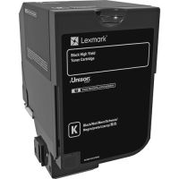 Lexmark 74C0H10 Black Toner Cartridge CS/CX725 Series  