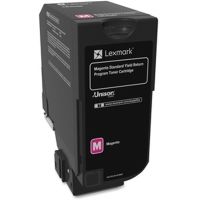 Lexmark 74C1SM0 - magenta - original - toner cartridge - LCCP, LRP
