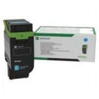 Lexmark 75M10C0 - cyan - original - toner cartridge - LCCP, LRP