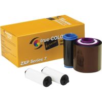 Zebra 800077-770 True Colours ix Series YMCUvK Ribbon for ZXP Series 7 Card Printers (750 Prints)