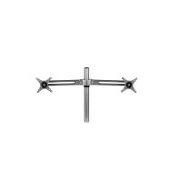 Fellowes 8042901 Lotus Dual Monitor Arm Kit mounting kit - adjustable arm - for 2 LCD displays - silver