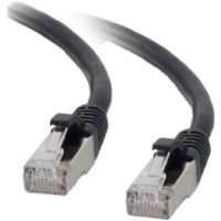 C2G CAT6 Snagless Shielded STP Ethernet Network Patch Cable (1', Black) - 808
