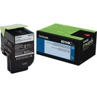Lexmark 80C1HK0 CX410 & CX510 Black High-Yield Return Program Toner Cartridge