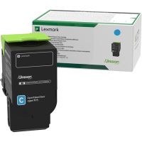 Lexmark 81C0XCG - cyan - original - toner cartridge - LRP, government GSA - TAA Compliant