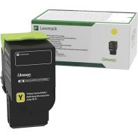 Lexmark 81C0XYG - yellow - original - toner cartridge - LRP, government GSA - TAA Compliant