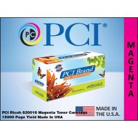 PCI 820016-PCI Ricoh 820016 Magenta Toner Cartridge 15K SPC811  