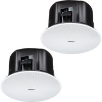 Bose Professional DesignMax DM6C Passive Ceiling Mount 2-Way Coaxial Loudspeakers (Pair, White)