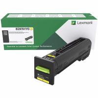 Lexmark 82K0HYG Yellow Return Program Toner TAA CX820 Series