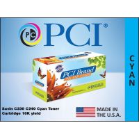PCI 841296-PCI Ricoh Lanier Savin 841296 Cyan Toner 10K Yield  