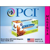 PCI 841753-PCI Ricoh Lanier Savin 841681 841753 Magenta Toner 22.5K