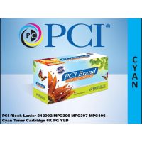 PCI 842092-PCI Ricoh Lanier Savin 842092 MPC306 MPC307 Cyan Toner  