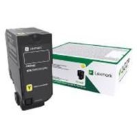 Lexmark 84C1HY0 - High Yield - yellow - original - toner cartridge - LCCP, LRP