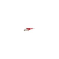 C2G 20ft Cat6 Snagless Shielded (STP) Ethernet Cable - Cat6 Network Patch Cable - PoE - Red - 855