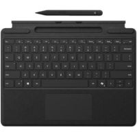 Microsoft 8X6-00168 Surface Pro Keyboard Cover with Slim Pen 2 (Black)