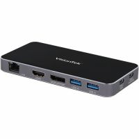 VisionTek 901527 VT350 Portable USB-C Docking Station with Power Passthrough